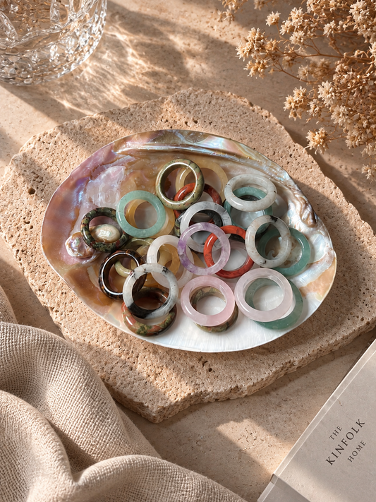 Natural Stone Ring - Choose Your Stone